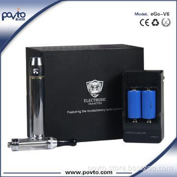 2013 hot sale  high quality  electronic cigarette 1500mah ego v6